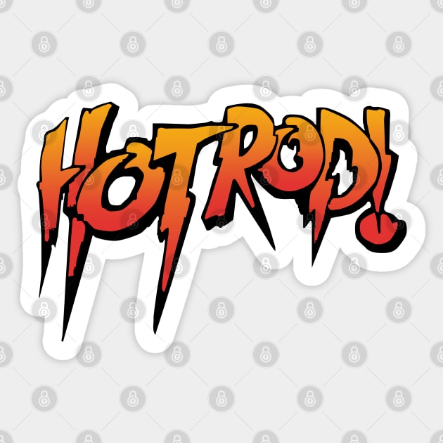 Hot Rod Sticker by japonesvoador